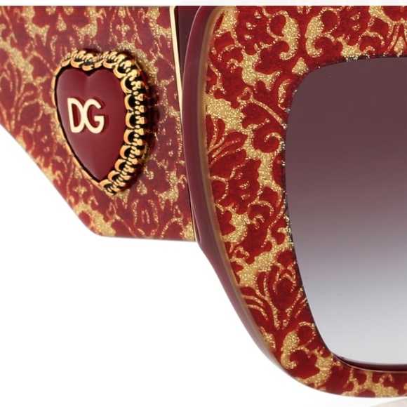 Dolce & Gabanna Chunky Cat-Eye Sunglasses & Logo ❤ - Picture 5 of 8